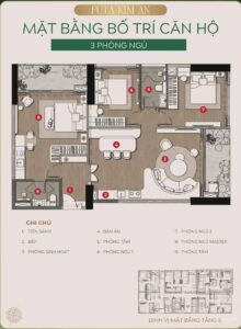 Thiết kế căn hộ 3 PN 