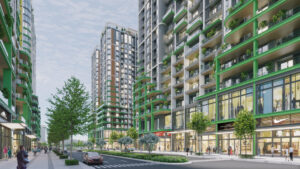 Shophouse khối đế nhằm hoàn thiện nhịp sống thương mại ngay trong nội khu