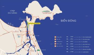 Sơ đồ vị trí dự án Sun Symphony Residence 