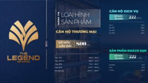 Căn hộ The Legend City đa dạng sản phẩm 
