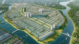 Là phân khu cao tầng trong khu đô thị Sun Riverpolis