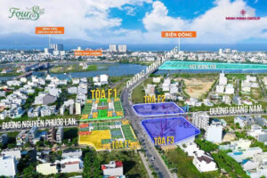 Căn hộ Fours Tower sở hữu vị trí đắc địa ngay nút giao Minh Mạng & Nguyễn Phước Lan