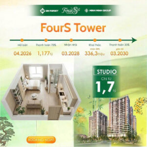 Giá bán căn hộ Studio dự án Đà Nẵng Fours Tower