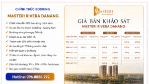 Thông tin tham khảo nhanh dự án Masteri Rivera 
