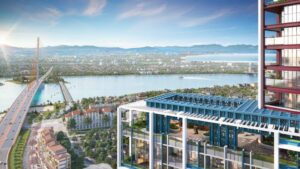 Sun Cosmo Residence nằm ở vị trí ven sông Hàn