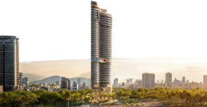 Phối cảnh tổng thể Nobu Residence Đà Nẵng