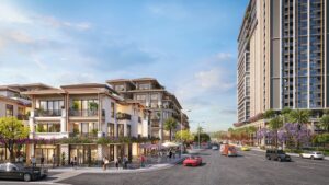 Phối cảnh Townhouse phân khu The Rio