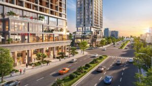 Shophouse khối đế thương mại Sun Costa 