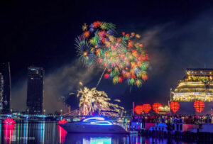 Pháo hoa tại lễ hội DIFF 2026 