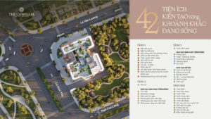 Tổ hợp 42 tiện ích nội khu 